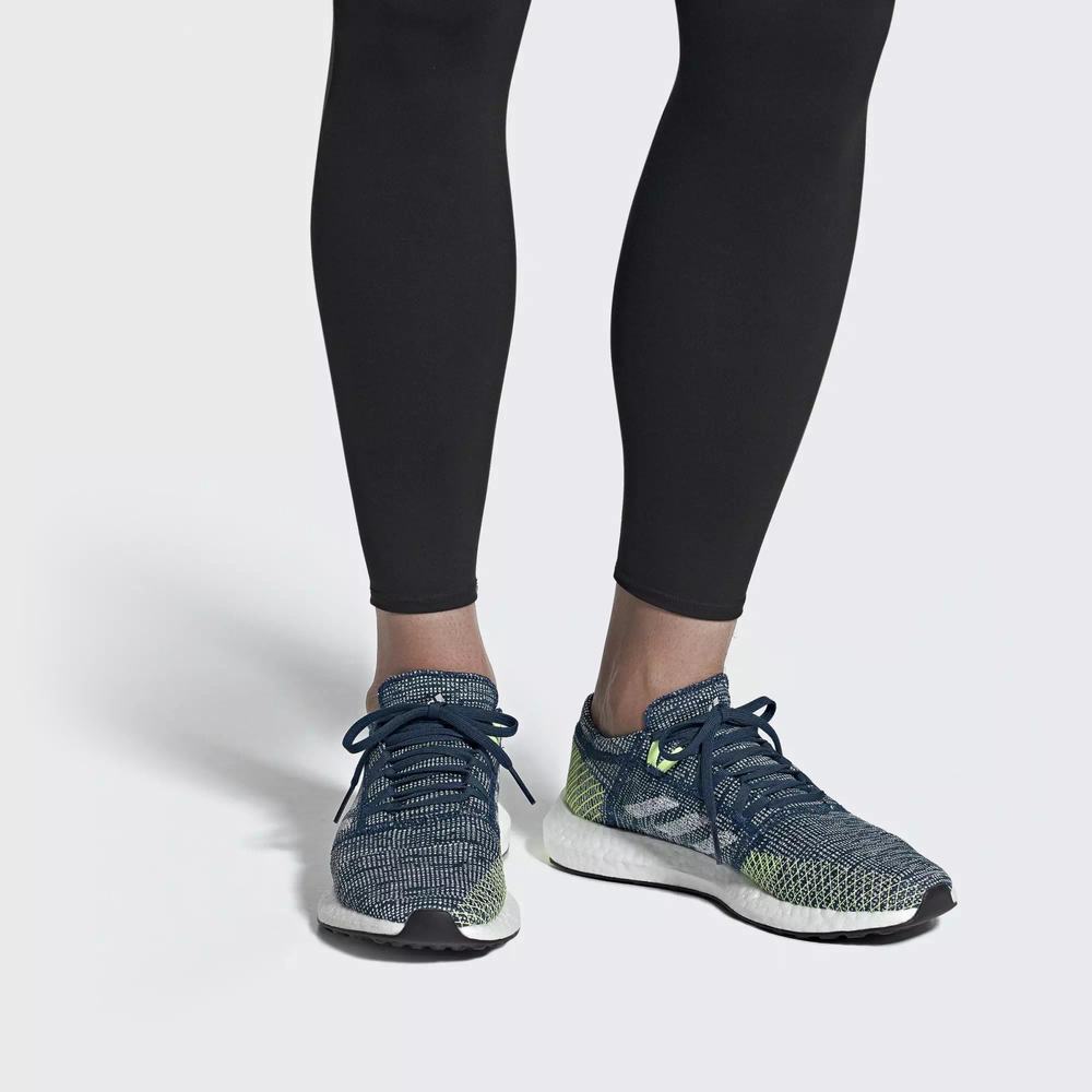 Adidas Pureboost Go Tenis Para Correr Azules Para Hombre (MX-29021)